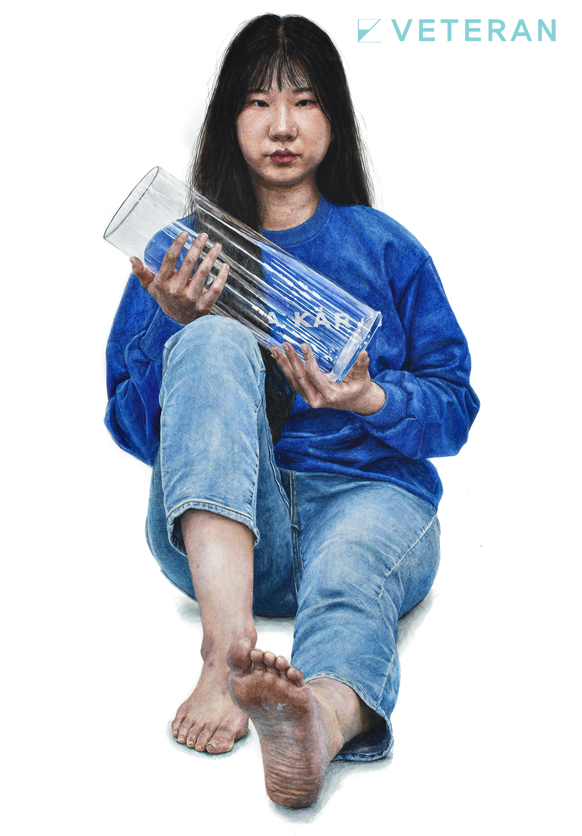 인체수채화 고1 학생작