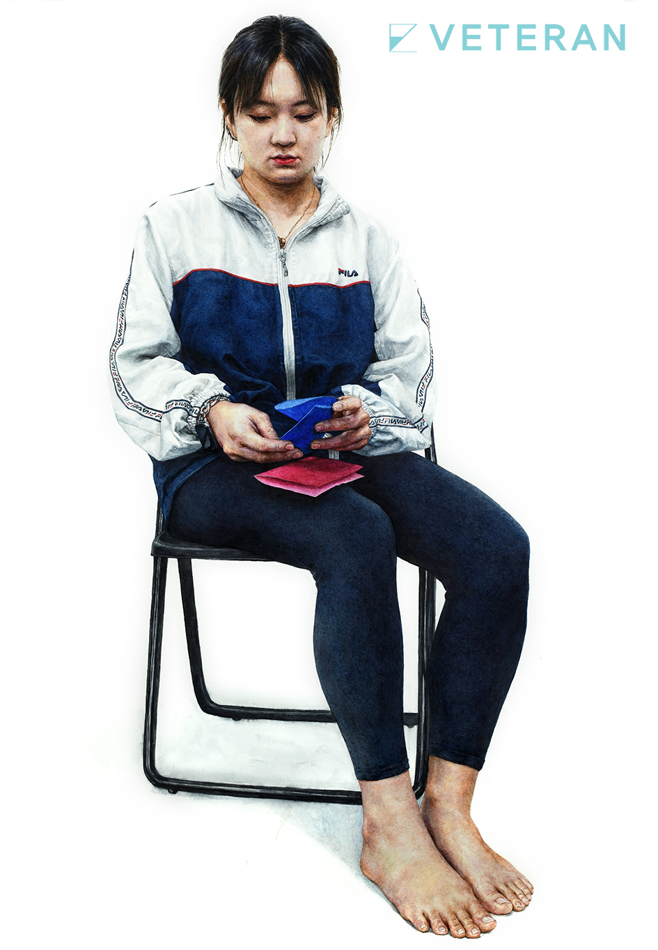 인체수채화 고2 학생작